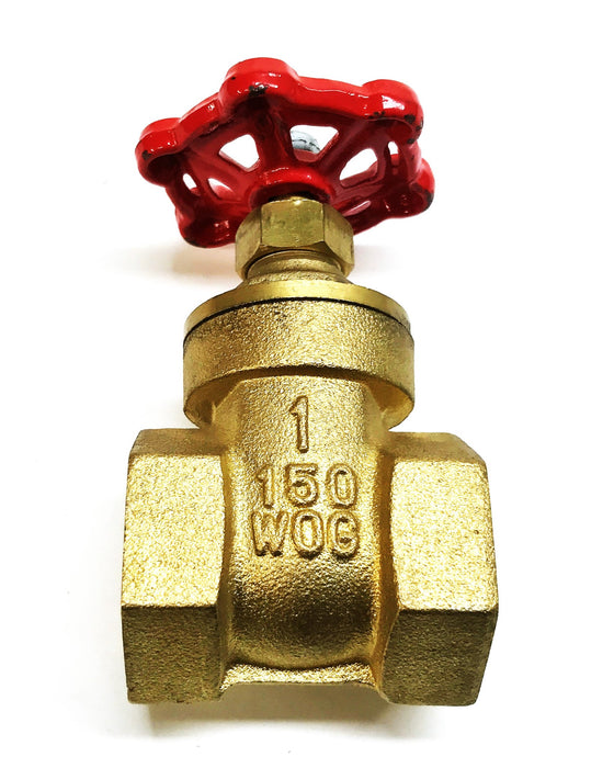 MBK 1" Brass Wedge Compact Gate Valve 150 WOG NOS