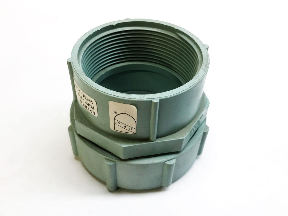 Enfield 2" Schedule 40 Polypropylene LabLine Coupling W152 NOS