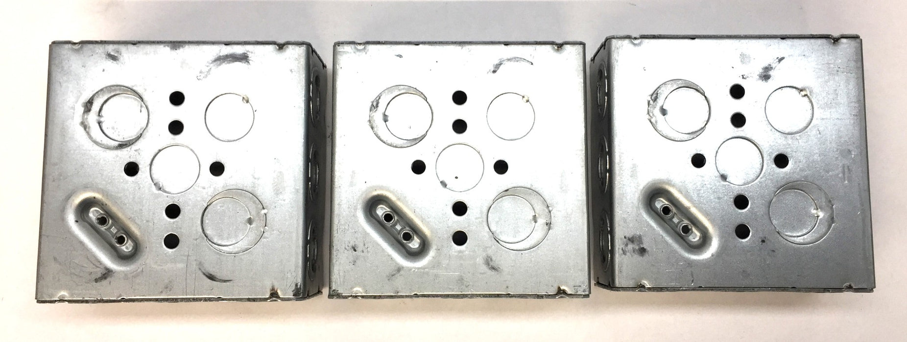 Eaton Crouse-Hinds 4-11/16" Square Welded Outlet Box TP525 [Lot of 3] NOS