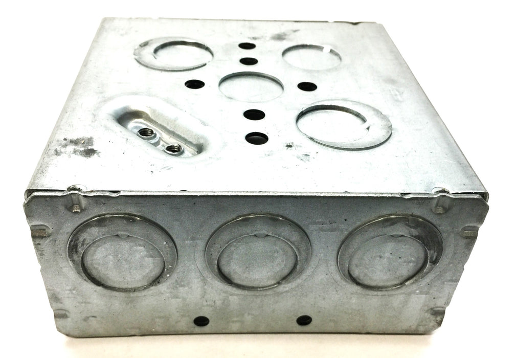 Eaton Crouse-Hinds 4-11/16" Square Welded Outlet Box TP525 [Lot of 3] NOS