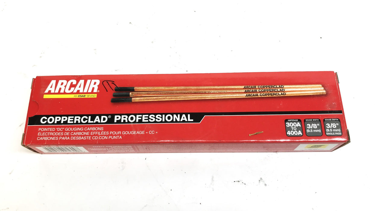 Arcair Copperclad Gouging Electrodes, Box of 50, 22043003-375 NOS ...