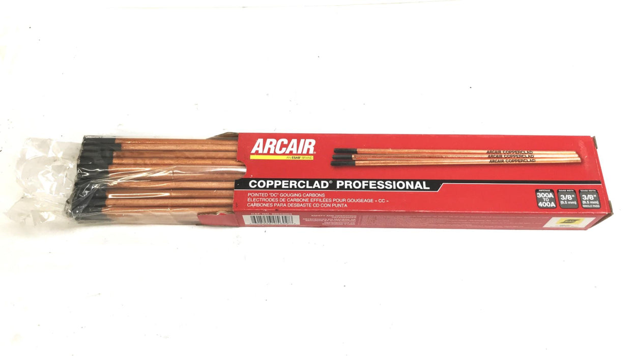 Arcair Copperclad Gouging Electrodes, Box of 50, 22043003-375 NOS ...