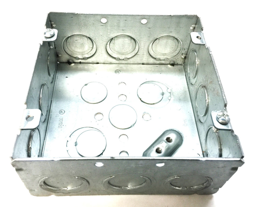 Eaton Crouse-Hinds 4-11/16" Square Welded Outlet Box TP525 [Lot of 3] NOS