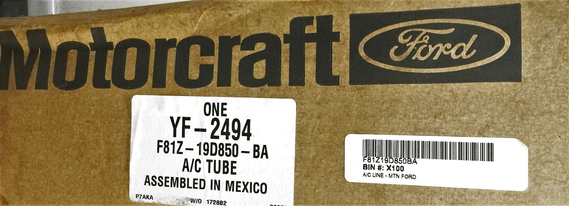 Ford Air Conditioner Discharge Line 4C3Z19D850AA OEM (YF-2494) NOS