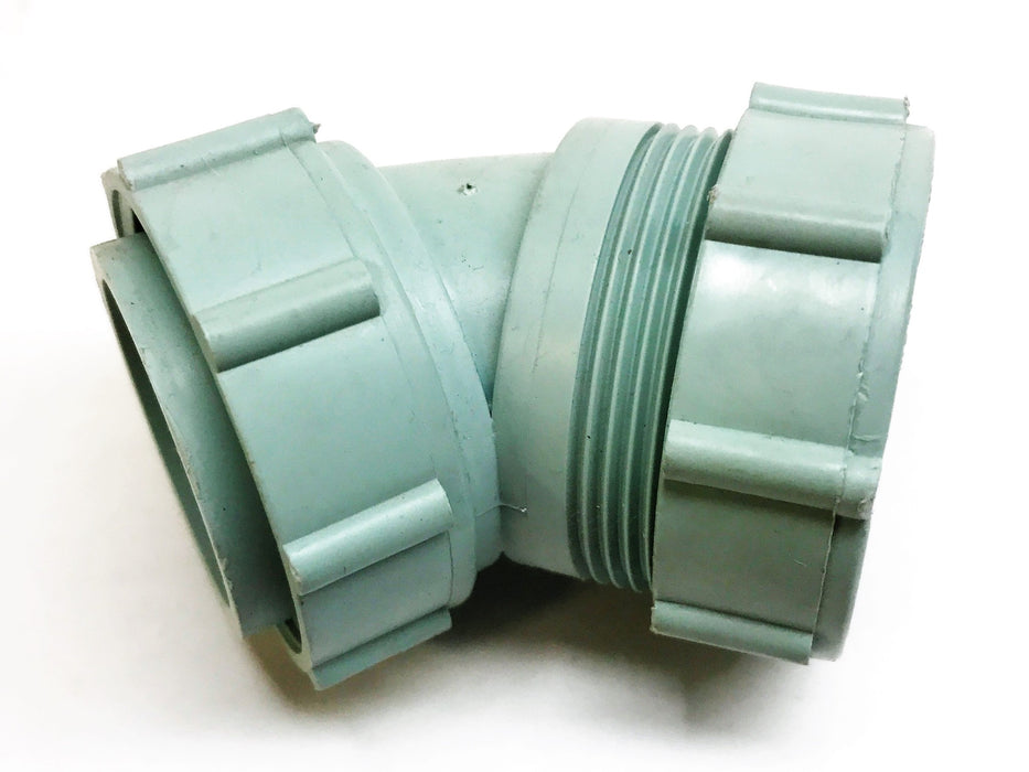 Enfield 1-1/2" 45 Degree Acid Waste Elbow Coupling W211 NOS
