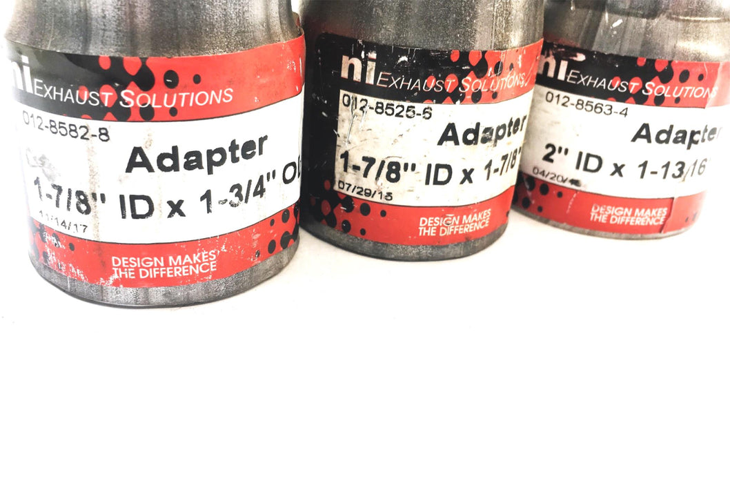 Nickson Exhaust 3 Piece Adapter Set 17508 17526 17238 NOS