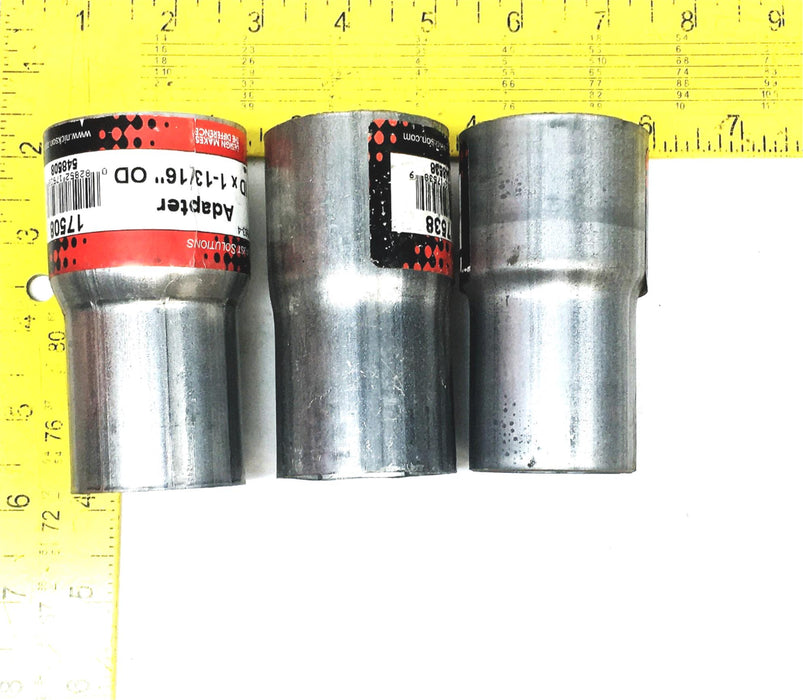 Nickson Exhaust 3 Piece Adapter Set 17508 17526 17238 NOS