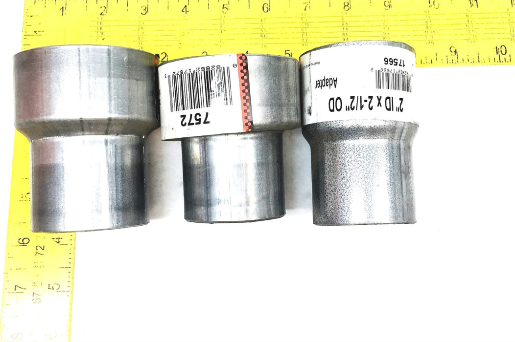 Nickson Exhaust 3 Piece Adapter Set 17566 17572 17573 NOS