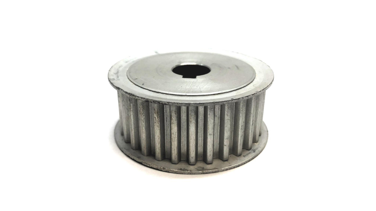 Unbranded 12mm Bore x 50mm OD Aluminum Pulley With Keyway [Lot of 3] NOS