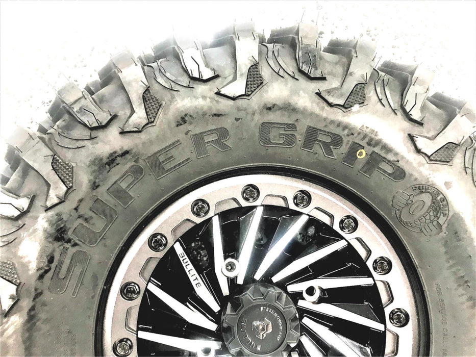 BULLITE BLADE 14" OFFROAD RIM WITH SUPER GRIP K9 XT TIRE BT-08(30X10.00R14) NOS