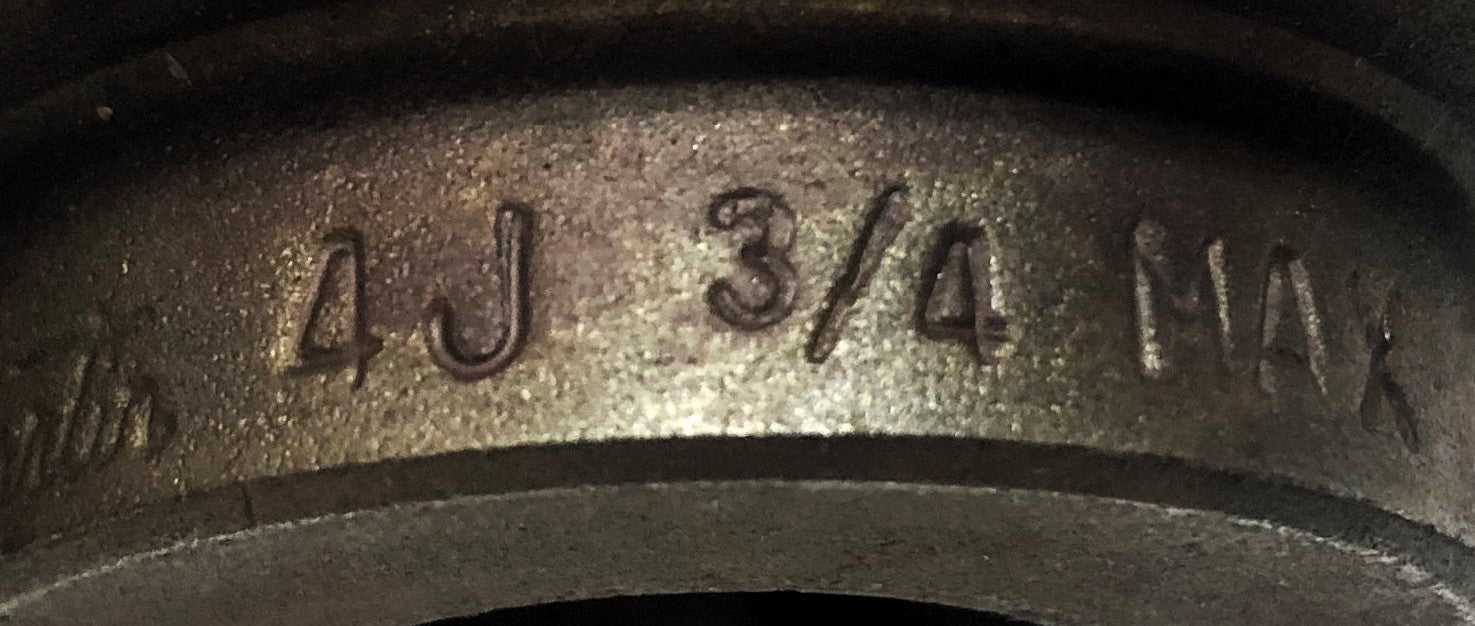 Martin 3/4" Bore 7600 RPM Max Quadra Coupling Flange 4J-3/4 [Lot of 2] NOS