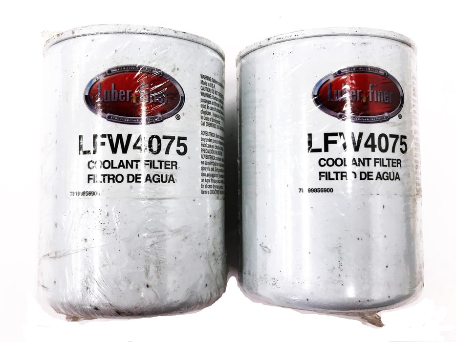 Luberfiner Coolant Filter LFW4075 [Lot of 2] NOS