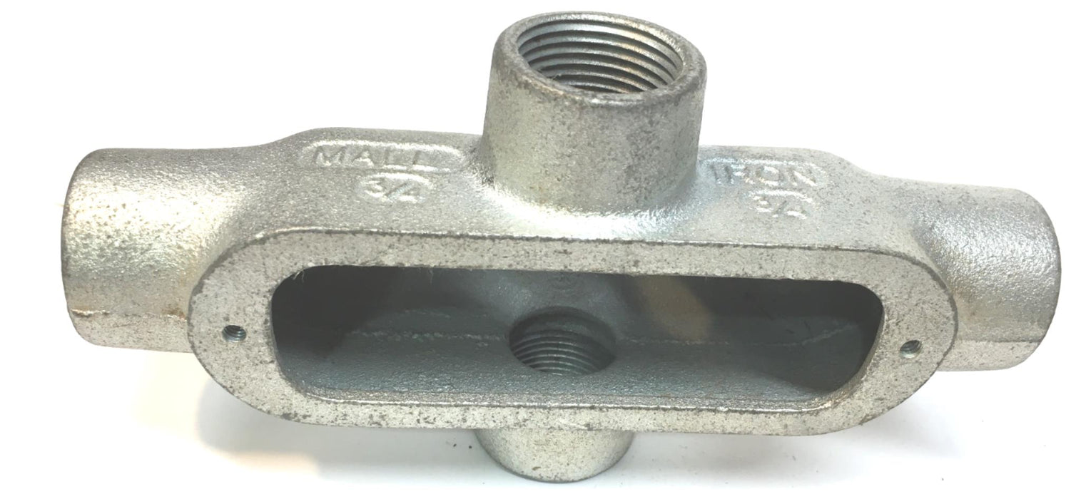 OZ Gedney X-75 Conduit Body, Type X Form 35, 3/4 Inch NOS