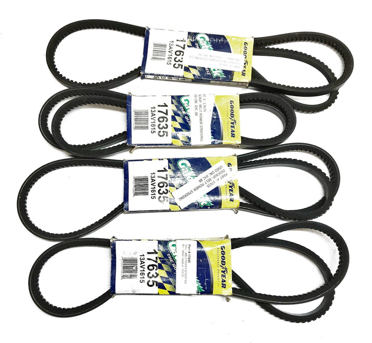 Goodyear "Gatorback" Cogged V-Belt 17635 [Lot of 4] NOS