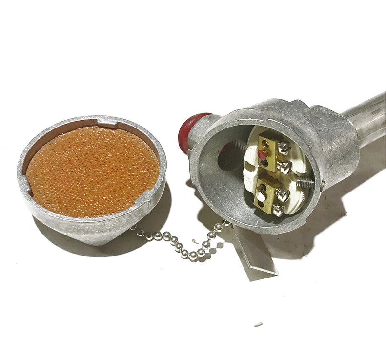 Unbranded "Type J" thermocouple Assembly 3051-1-J-1-12.75 NOS