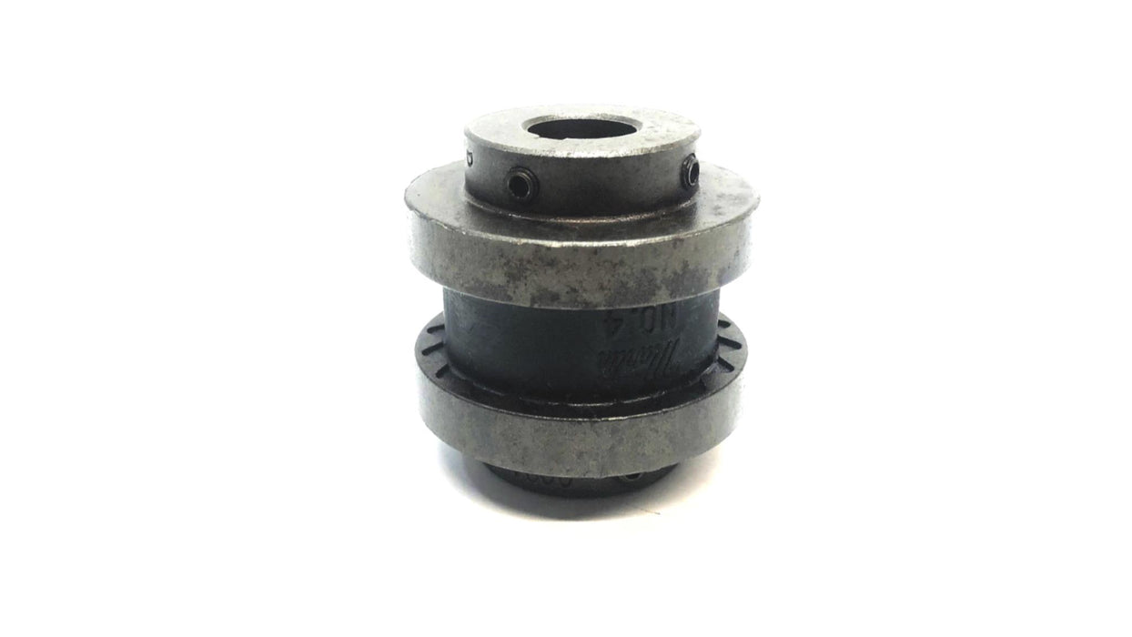 Martin 3/4" Bore Quadra Coupling Flange  Assembly W/ Rubber Sleeve 4J-3/4 NOS