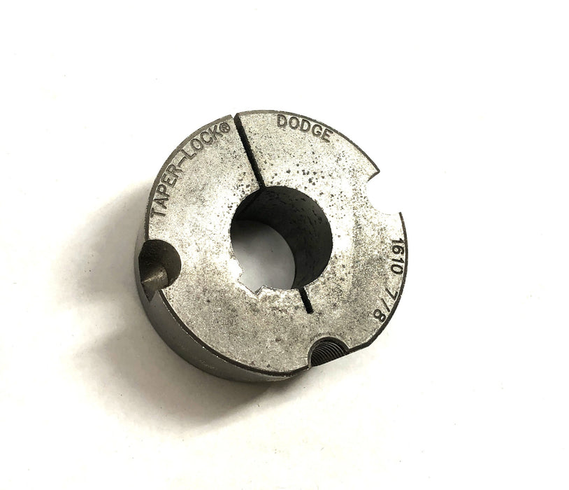 Baldor Dodge 1610 X 7/8 Keyway Taper Lock Bushing 117082 [Lot of 2] NOS