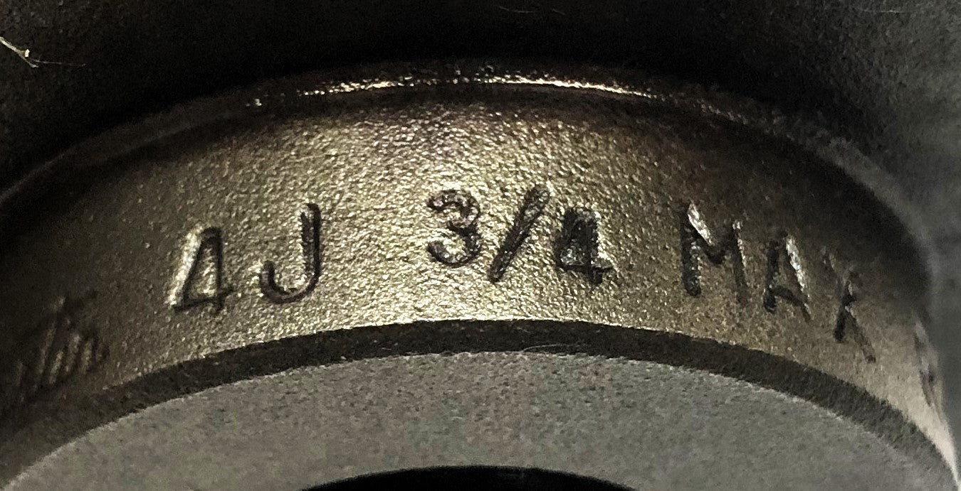 Martin 3/4" Bore Quadra Coupling Flange  Assembly W/ Rubber Sleeve 4J-3/4 NOS