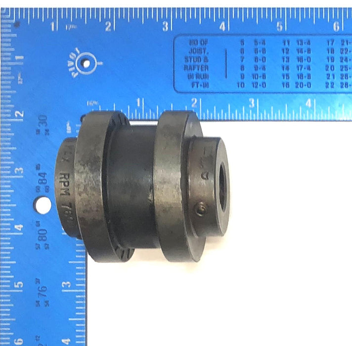 Martin 3/4" Bore Quadra Coupling Flange  Assembly W/ Rubber Sleeve 4J-3/4 NOS