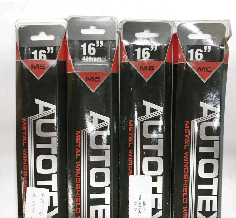 Autotex 16" Wiper Blade M5 [Lot of 4] NOS