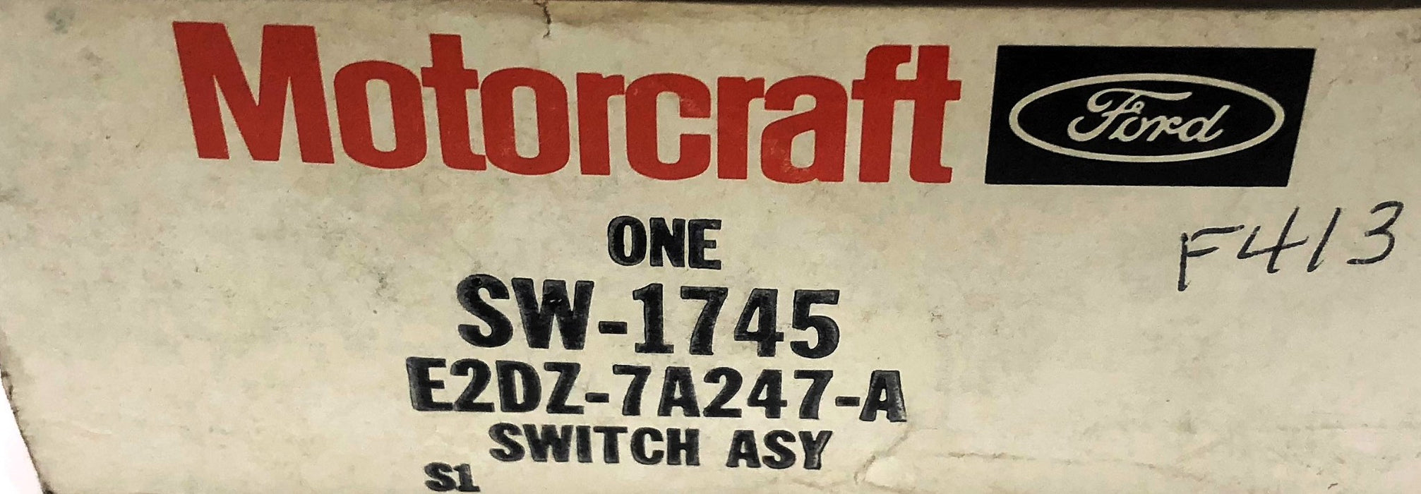 Motorcraft Ford Back Up Lamp Switch E2DP7A247AA NOS