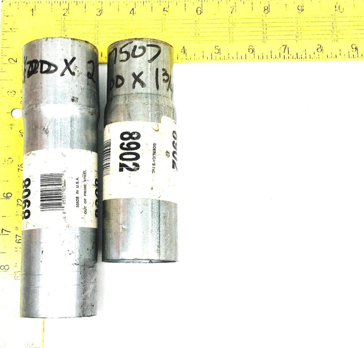 Goerlich's Inc Prime Steel 2 Piece Exhaust Adapter Set 8902 8908 NOS