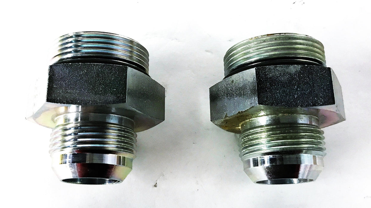 Eaton 1-1/4" Male x 1" Male Nipple x 2-1/8" Deducing Hex Coupler [Lot of 2] NOS