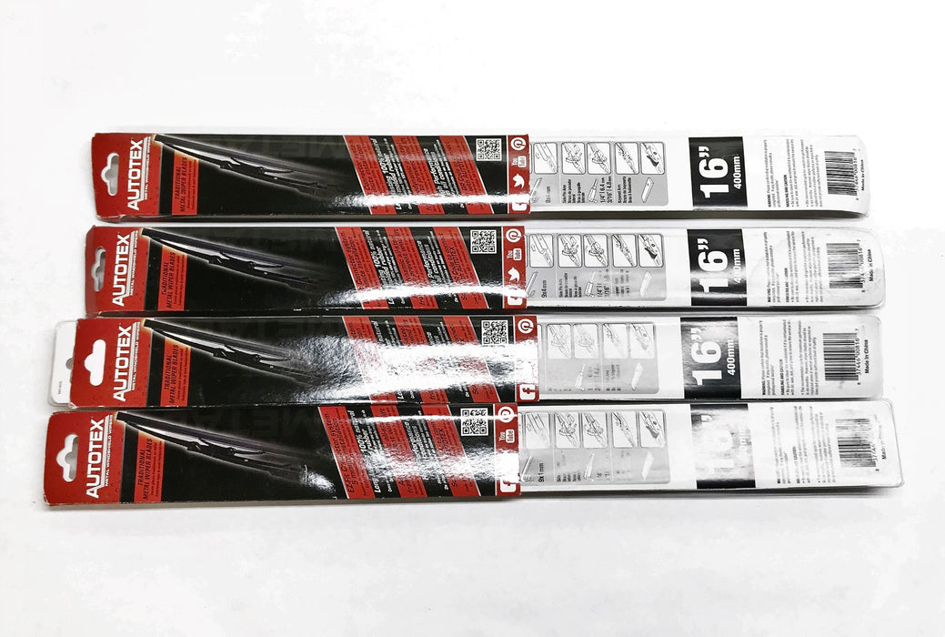 Autotex 16" Wiper Blade M5 [Lot of 4] NOS