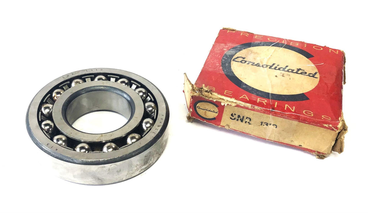 Consolidated SNR Self Aligning Double Row Ball Bearing 1310 NOS