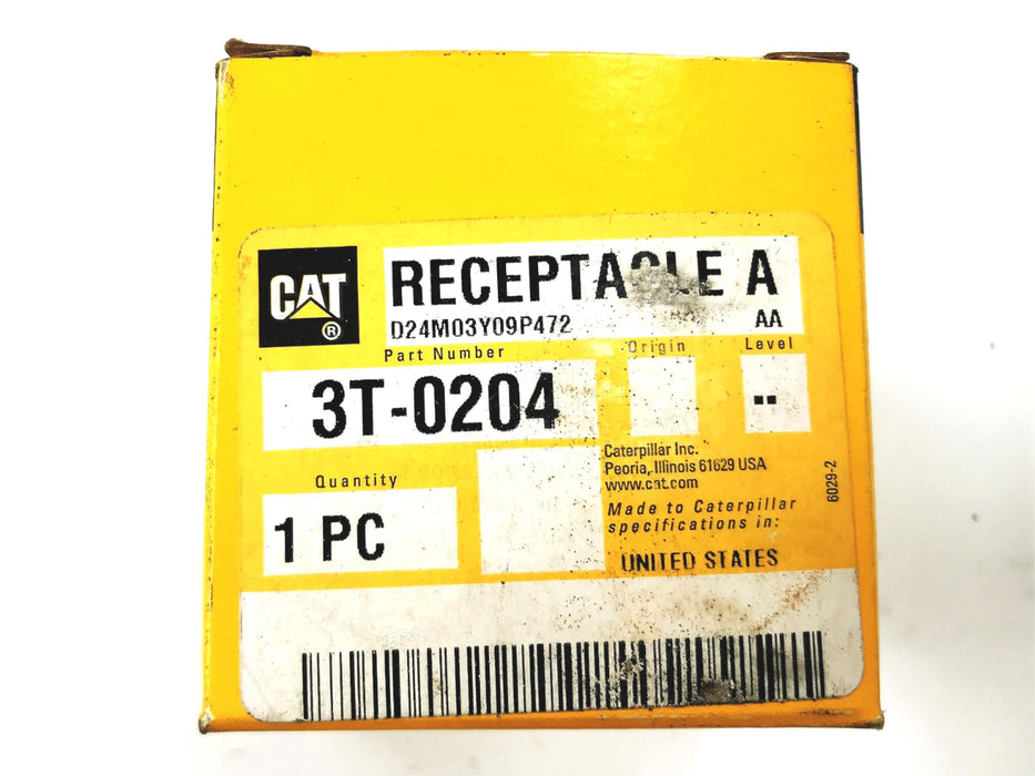CAT Receptacle 3T-0204 NOS