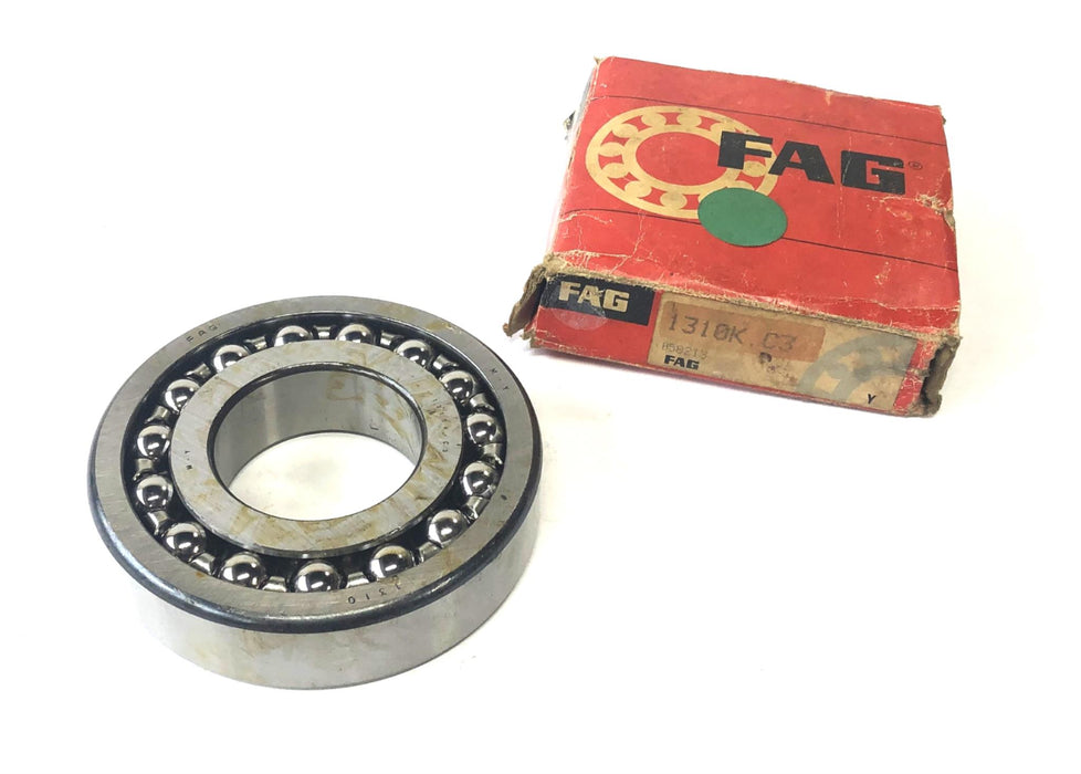 FAG Self Aligning Double Row Ball Bearing 1310K-C3 NOS