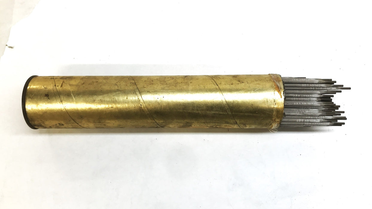 Natweld Nickel Iron Chromium Welding Electrodes, 8-1/2 pound tube, INCO135 NOS