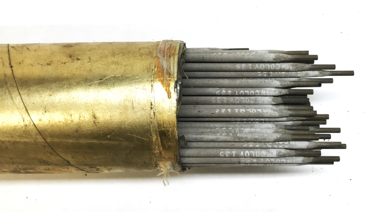 Natweld Nickel Iron Chromium Welding Electrodes, 8-1/2 pound tube, INCO135 NOS