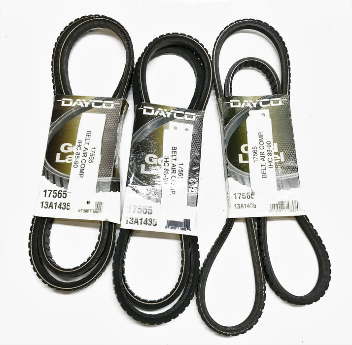 Dayco"Gold Label" Cogged V-Belt 17565 [Lot of 3] NOS