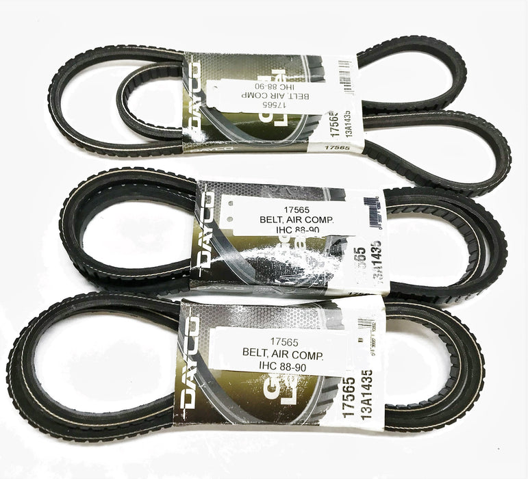 Dayco"Gold Label" Cogged V-Belt 17565 [Lot of 3] NOS