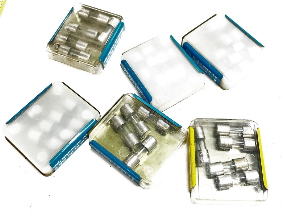 Buss Fast Acting Glass Fuse SFE-6 [Lot of 29] NOS