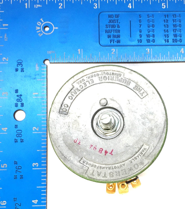 Superior Electric Powerstat Variable Transformer Type-12 NOS