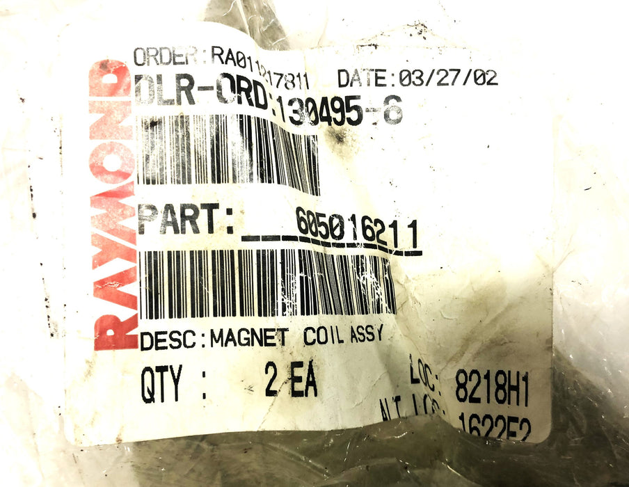 Raymond Magnet Coil Assembly 605-016-211 NOS