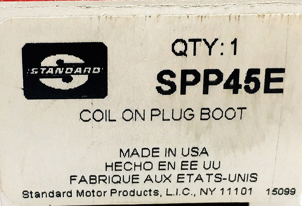 Standard Coil On Plug Boot SPP45E [Lot of 3] NOS