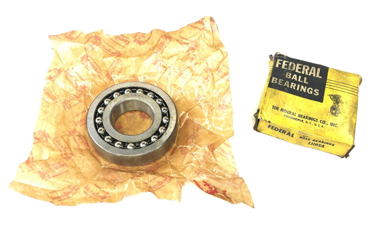 Federal Ball Bearings Self Aligning Double Row Ball Bearing 1310SA NOS