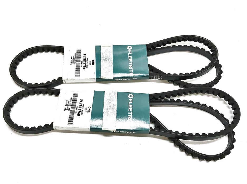 Fleetrite Cogged V-Belt FLTBT17601 [Lot of 2] NOS