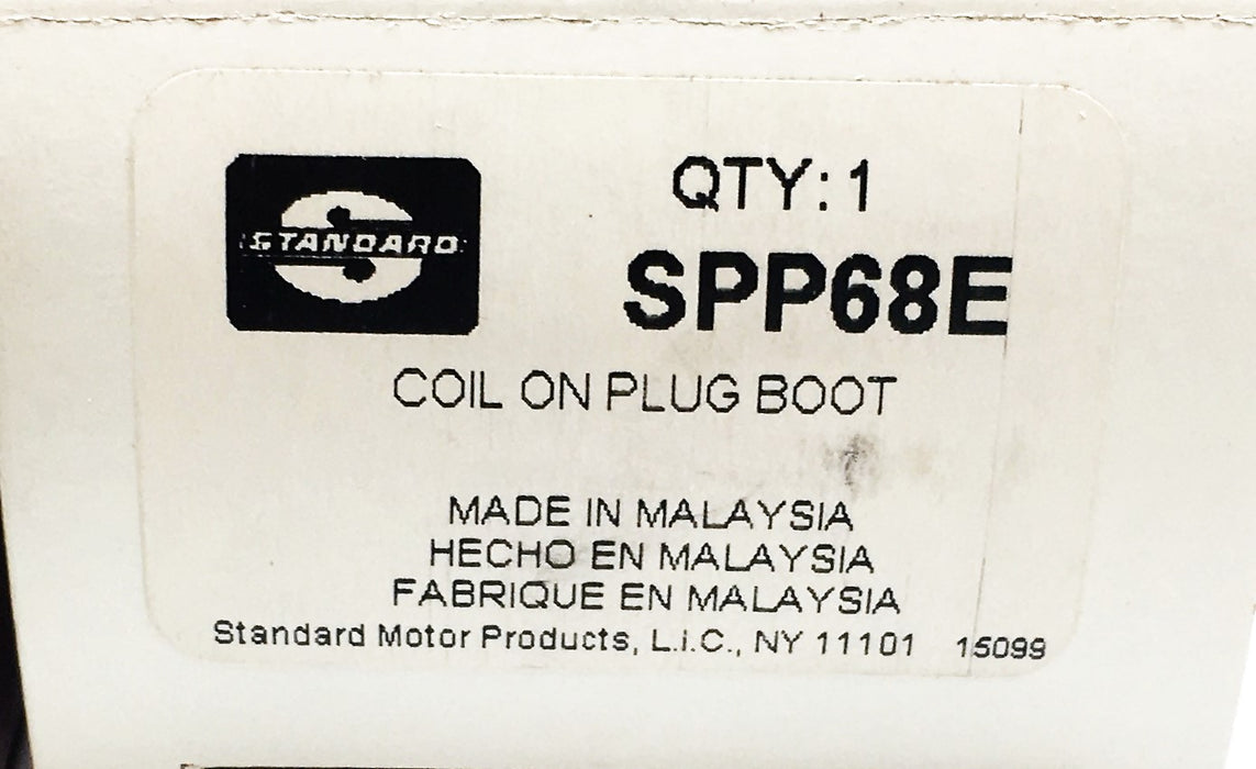 Standard Coil On Plug Boot SPP68E [Lot of 2] NOS