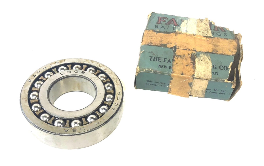 Fafnir Self Aligning Double Row Ball Bearing L309 NOS