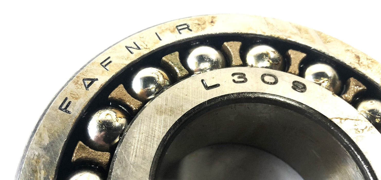 Fafnir Self Aligning Double Row Ball Bearing L309 NOS