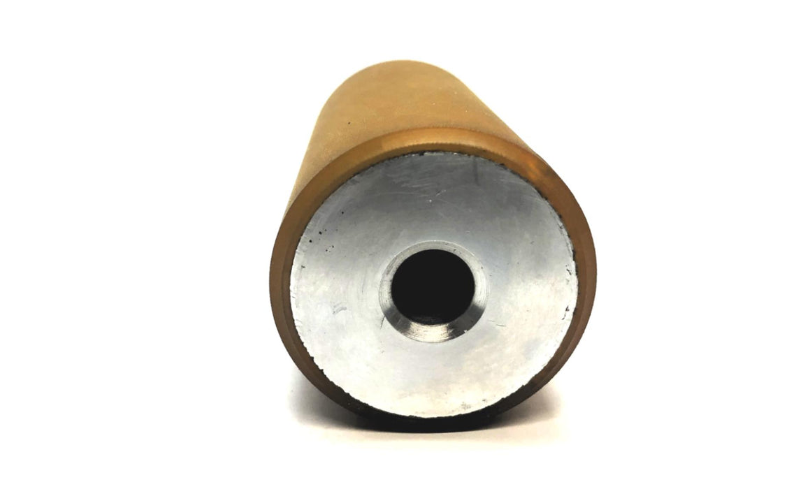 Unbranded 1/2" ID x 2" OD x 3.84" OAL Rubber Belt Roller [Lot of 3] NOS