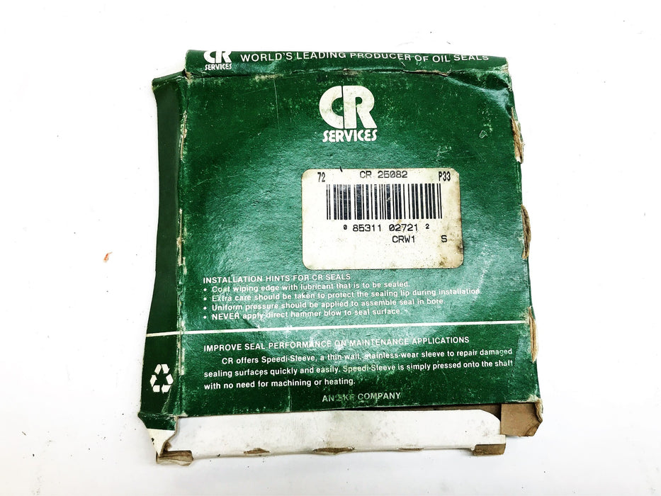 Chicago Rawhide Oil Seal 25082 [Lot of 2] NOS