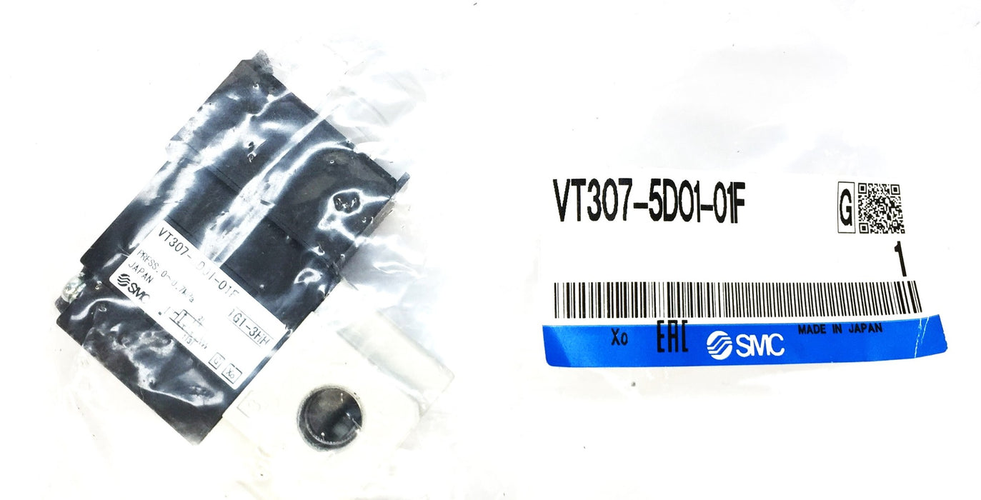 SMC Solenoid Valve VT307-5D01-01F NOS