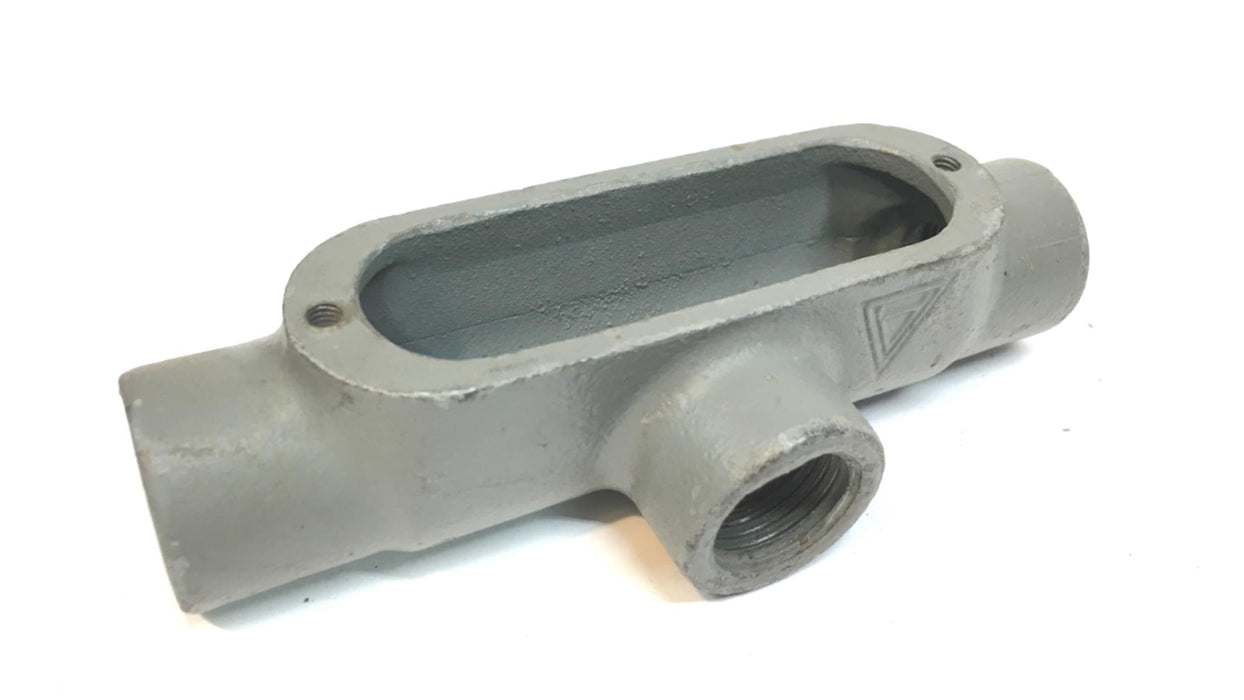 Appleton 1/2" T Iron Unilet Form 35 Conduit Body Type: T NOS