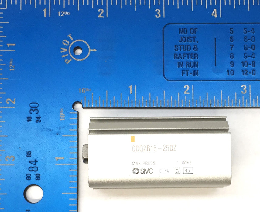 SMC Compact Cylinder CDQ2B16-25DZ NOS