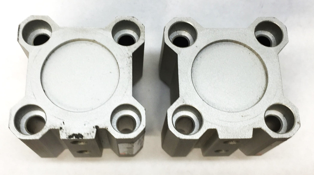 SMC Compact Air Cylinder CQ2B25-10D [Lot of 2] USED